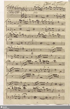 1764. Cavatina con Coro: Stiam compagni allegramente / Seydelmann, F.