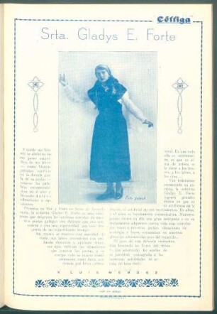 Srta. Gladys E. Forte