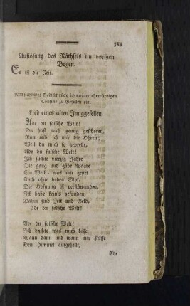 [Erster Bogen. - Zwölfter Bogen.]