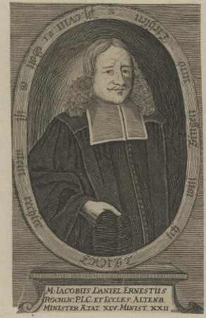 Bildnis des Iacobus Daniel Ernestus