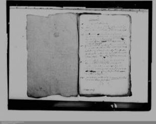 Inventar über die von Kanzler Heeser zu Hadamar hinterlassenen Schriftstücke