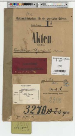 Verwaltung des Härtefonds. (Nichtbeamte) Hauptstück