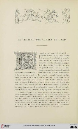3. Pér. 19.1898: Le château des Comtes de Gand
