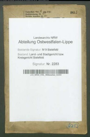 Sonstige: Mertens, Heinrich Jost: