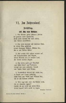 VI. Im Jahreslauf