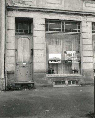 Wurzen, Crostigall 17. Wohnhaus mit Laden (1860/1870). Laden