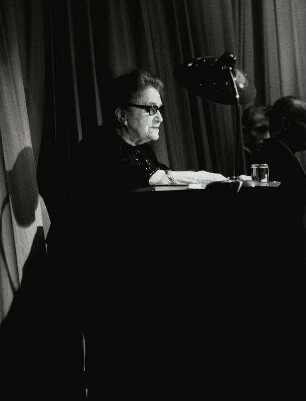 16. Januar 1966 Leopold Jessner Gedenkstunde [Elsa Wagner ließt]