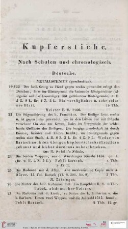 Kupferstiche (Nr. 10122 - 10859)