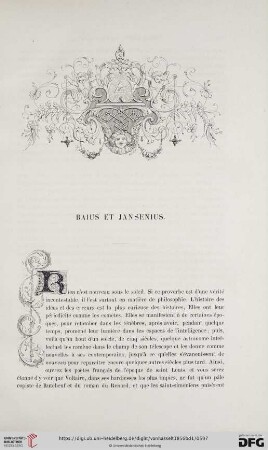 Baius et Jansénius
