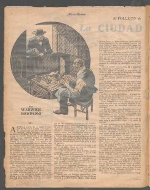 La ciudad sin alma : El folletín de "Mundo Argentino"