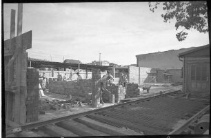 Pforzheim, Hbf, Umgebung des Hauptbahnhofs; Bauarbeiten
