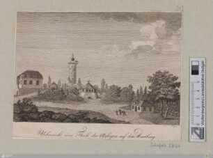 Uebersicht eines Theils der Anlagen auf dem Wartberg