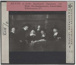 Rembrandt, Die Vorsteher der Tuchmacherzunft (Amsterdam RM, SK-C-6)