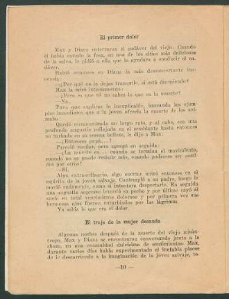 El primer dolor