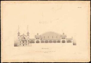 Hauptbahnhof, Köln: Seitenansicht