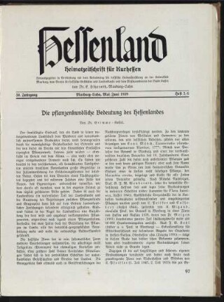 Heft 5/6, Mai/Juni 1939