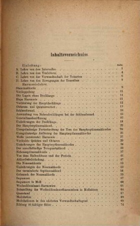 Handbuch für den Unterricht in der Harmonielehre : zunächst für Musikinstitute, Lehrerseminare und Präparandenanstalten
