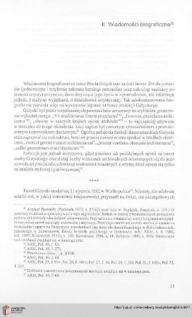 II. Wiadomości biograficzne