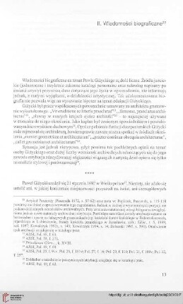 II. Wiadomości biograficzne