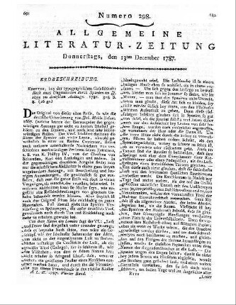 Alonzo's Abentheuer. Aus d. Engl. in zwei Theilen. Leipzig: Schwickert 1787