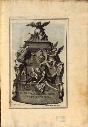 Funebria Elisabethae Christianae Augustae Mariae Theresiae Augustae matri iusta Funebria