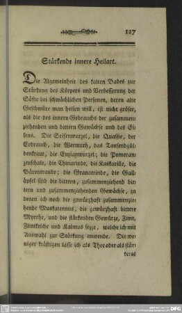 Stärkende innere Heilart