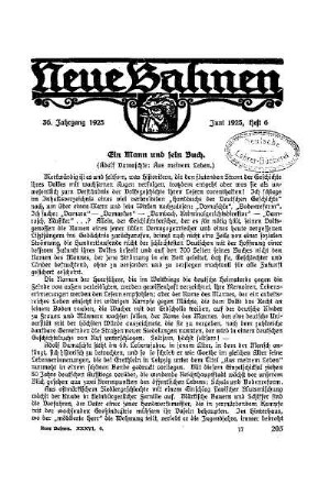 Ein Mann und sein Buch