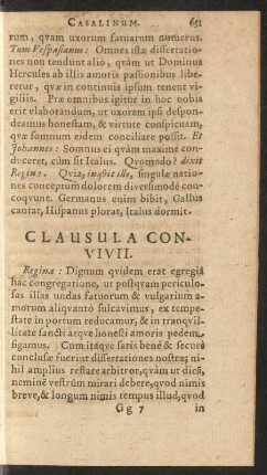 Clausula Convivii.
