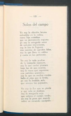 Solos del campo