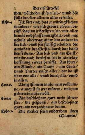 Enchiridion Locorum communium : Einred vnnd Gegenwürf der Sectischen wider die Catholische Religion Vnd Wie entgegen ein Catholischer Christ, denselbigen stattlich begegnen, vnd sie ablaynen künde