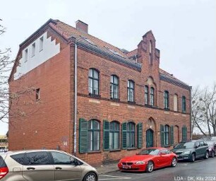 Werkstattgebäude der Versuchsabteilung des Eisenbahnregiments Nr. 3; Berlin, Tempelhof-Schöneberg