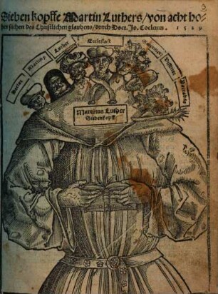 Sieben kopffe Martin Luthers von acht hohen sachen des Christlichen glaubens