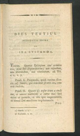 Dies Tertius