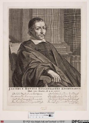 Bildnis Jacobus Hovius