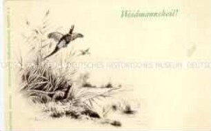 Auffliegende Fasane