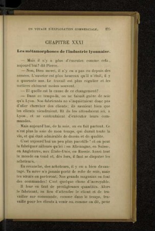 CHAPITRE XXXI