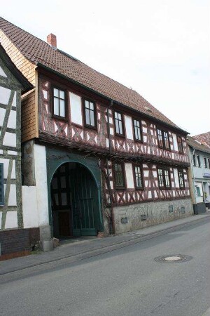 Fachwerkwohnhaus; Langen, Fahrgasse 3