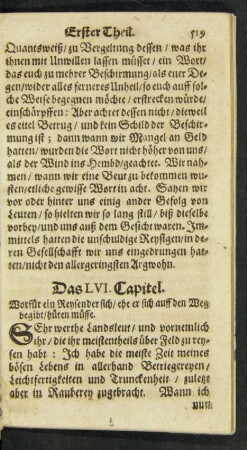 Das LVI. Capitel.