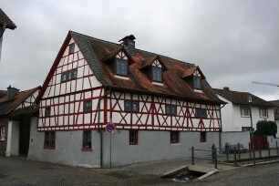 Fachwerkwohnhaus; Bickenbach, Steingasse 8