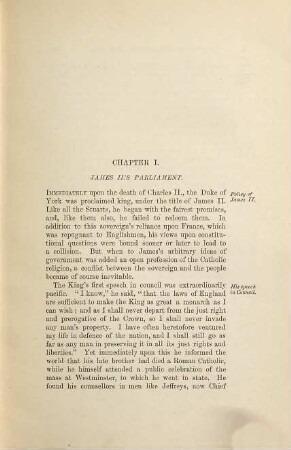 History of the English parliament : together with an account of the parliaments of Scotland and Ireland, 2. From the revolution to the reform acts of 1884 - 85
