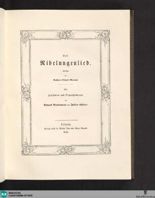Das Nibelungenlied