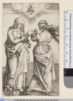 Die Hll. Anna und Maria mit dem Kinde, stehend (Die Hl. Anna Selbdritt)