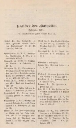 577-580 Register Jahrgang 1901