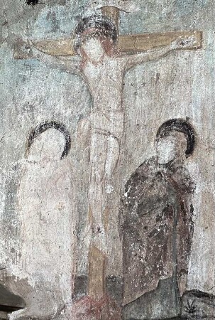 Johannes und Maria unter dem Kreuz