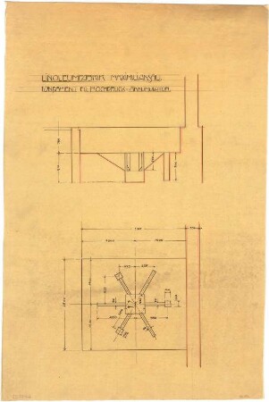 Billing, Hermann; Maximiliansau (Rheinland-Pfalz); Linoleumfabrik - Hochdruck Akkumulator, Fundament