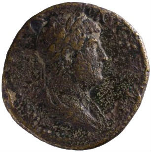 Münze, Dupondius, 132 - 134