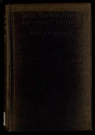 The vindication of Great Britain