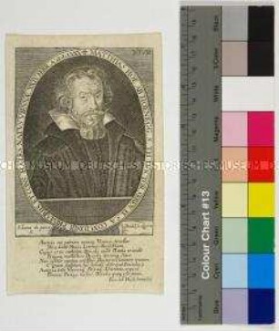 Porträt des lutherischen Theologen Matthias Hoë von Hoënegg
