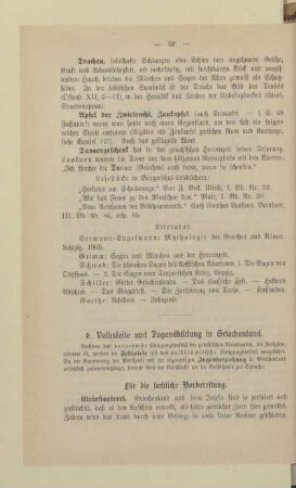 6. Volksteile und Jugendbildung in Griechenland
