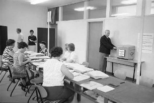 Briefwahl bei der Landtagswahl Baden-Württemberg 1968